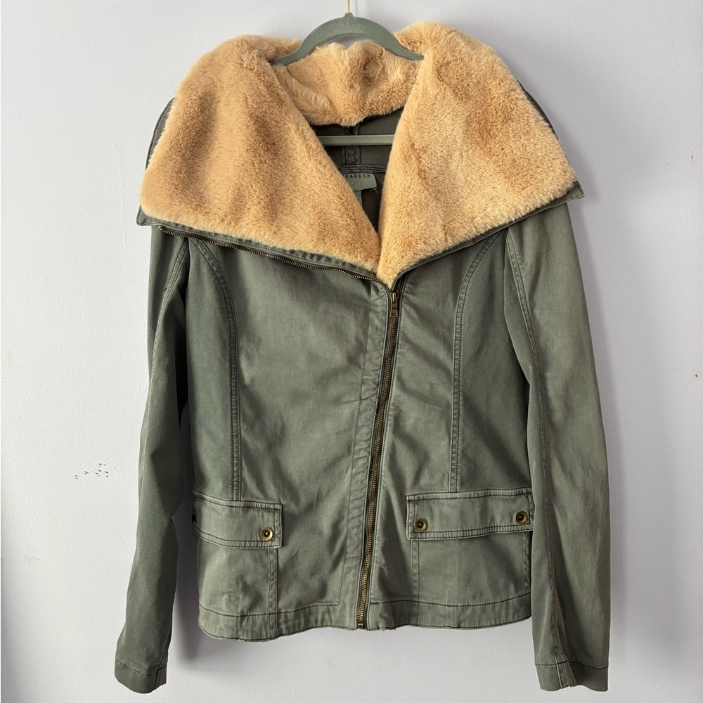 Anthropologie | Marrakech Faux Fur Aviator Jacket - Picture 3 of 10